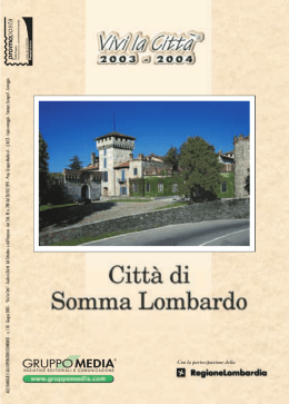 &yen; SOMMA LOMBARDO GUIDA &yen;