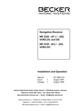 NR3320-Installation And Operation