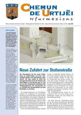 Neue Zufahrt zur Stufanstra&szlig;e