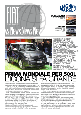 LLICONA SI FA GRANDE - Marelli Motori News