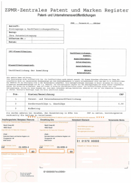 ZPMR - Zentrales Patent und Marken Register