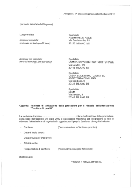 ASSIMPREDIL ANCE (Impresa associata: Via San Maurilio, 21