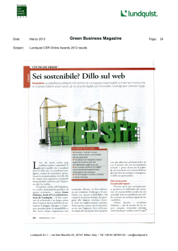 Green Business Magazine