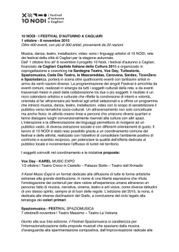 Scarica comunicato stampa e programma