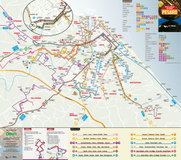 Mappe linee urbane Pesaro