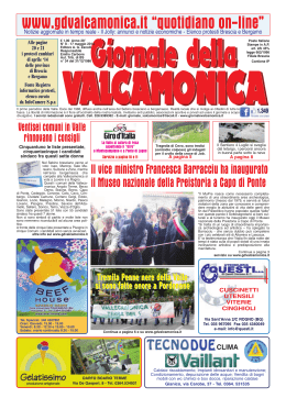 GdV n. 8 del 2014 - giornale valcamonica