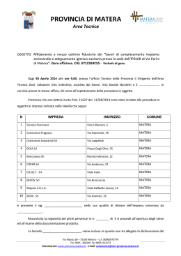 Verbale IPSSAR Via Parini Matera _.56.200,00