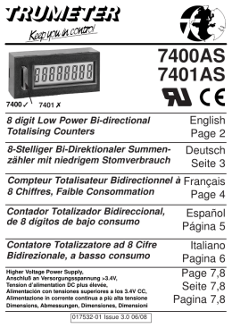 7400AS (CE009), 7401AS (CE010)