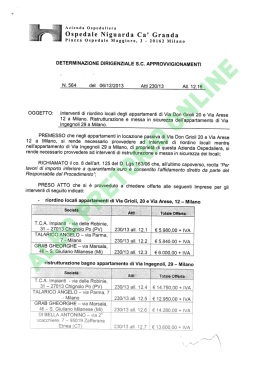 Ospedale Niguarda Ca` Granda - Ospedale Niguarda C&agrave; Granda