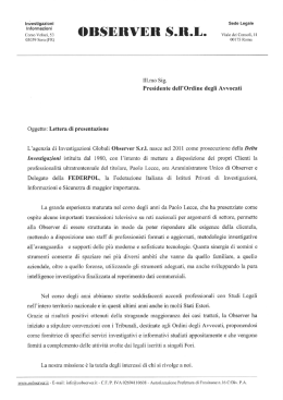 convenzione - Ordine degli Avvocati di ROMA