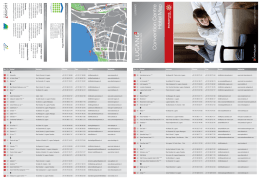 Cartina di Lugano con e senza Hotels