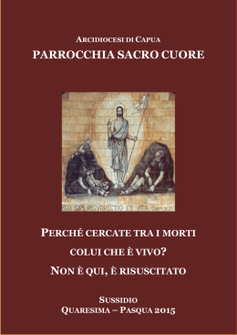 Sussidio Famiglia` parrocchia s. cuore
