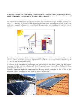articolo Generale solare termico