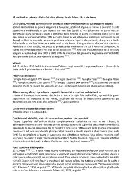 12 - Abitazioni private - Civico 14, oltre ai fronti in via Salvecchio e