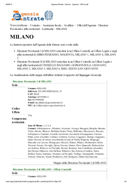 MILANO - Visurnet.com