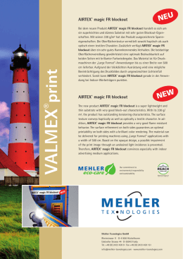 VA LM EX ® print - Mehler Texnologies