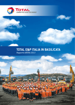 Local Report 2013 - Total E&P Italia