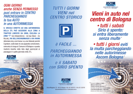 convenzione autorimesse - Ranuzzi & Giordani Immobiliare