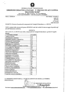 nomina componenti consigli