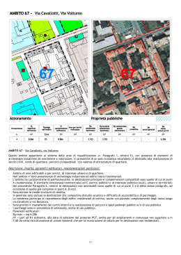Ambito 67 - Via Cavallotti, via Volturno (formato PDF