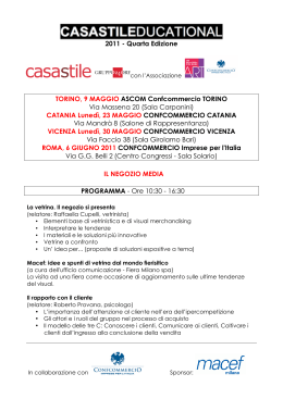 Casastile Educational a Vicenza