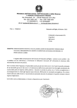 Via Zanardelli, 34 &mdash; 25036 Palazzolo S/O ( Bs)