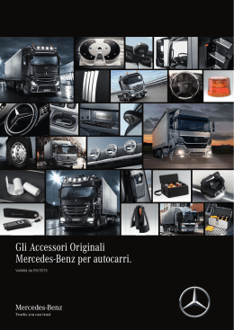 Catalogo Accessori Originali in PDF - Mercedes-Benz