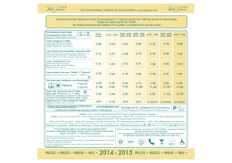 SCARICA IL NOSTRO LISTINO PREZZI UFFICIALE
