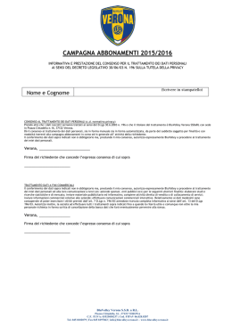 scarica qui il modulo