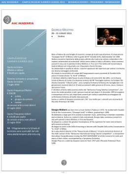 aiac akademeia regolamento campus musicae summer courses 2014