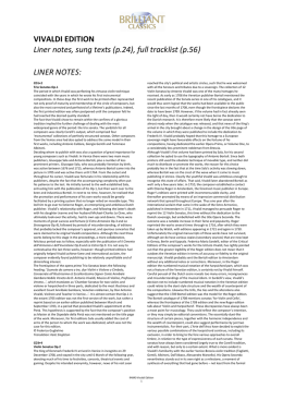 booklet - Brilliant Classics