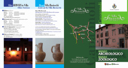 &ldquo;SERVIZI in Villa