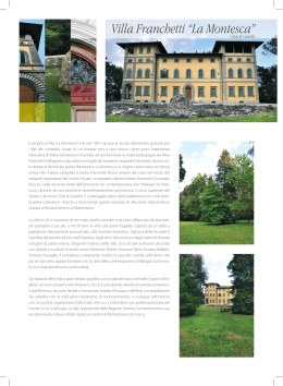 Villa Montesca - 3A Parco Tecnologico Agroalimentare dell`Umbria
