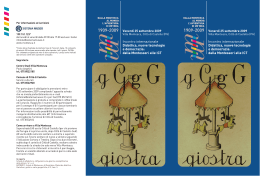 Depliant CONVEGNO