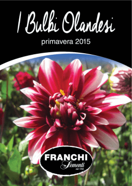 bulbi - Franchi Sementi dal 1783. Semi orto, fiori, giardino.