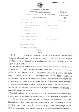 2012 09 25 Corte Cassazione SSUU civili – sentenza