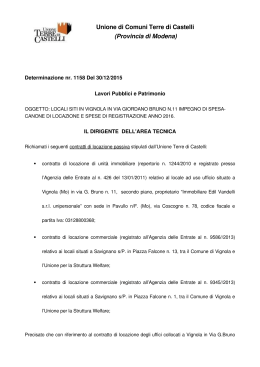 Unione di Comuni Terre di Castelli (Provincia di Modena)