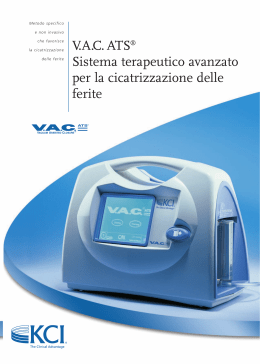 V.A.C. ATS® Sistema terapeutico avanzato per la - Area-c54