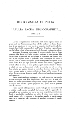 Bibliografia di Pugl..