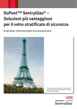 DuPont&trade; SentryGlas