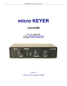 micro KEYER