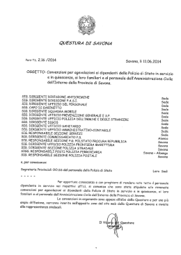 Convenzioni Stipulate dal - Home