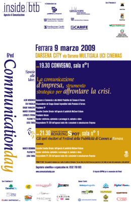 Spot and Web n.40 del 3.3.2009