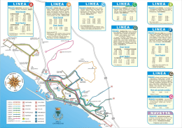 Itinerario: MARANGONE - Via Aurelia Sud - Viale