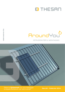 ISTRUZIONI PER IL MONTAGGIO Sistema Universal con