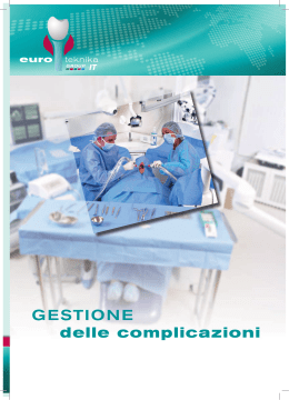 Gestione delle complicazioni - PDF