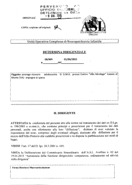 3326 09062015 centro australia npi n 9 del 2015 proroga ricovero