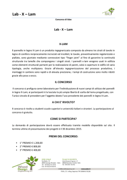 Bando - professione Architetto