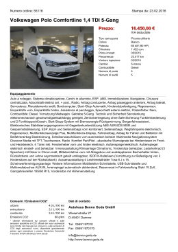 Volkswagen Polo Trendline 1,0 l 55 kW (75 PS) 5