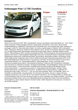 Volkswagen Polo Highline 1,2l TSI 77KW(105PS) 7-Gang-DSG